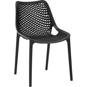 cast chair black or white