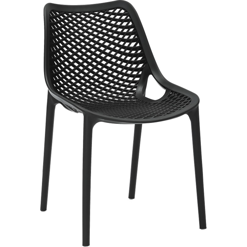 cast chair black or white