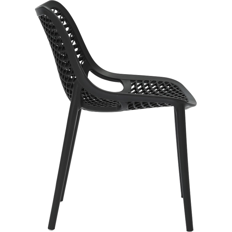 cast chair black or white