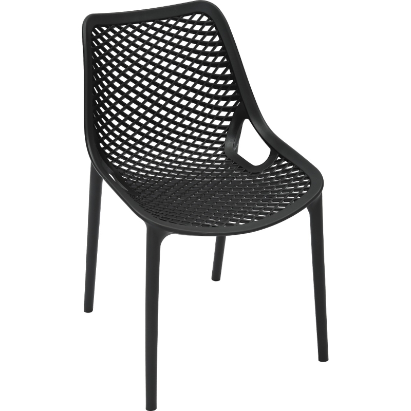 cast chair black or white