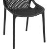 cast chair black or white