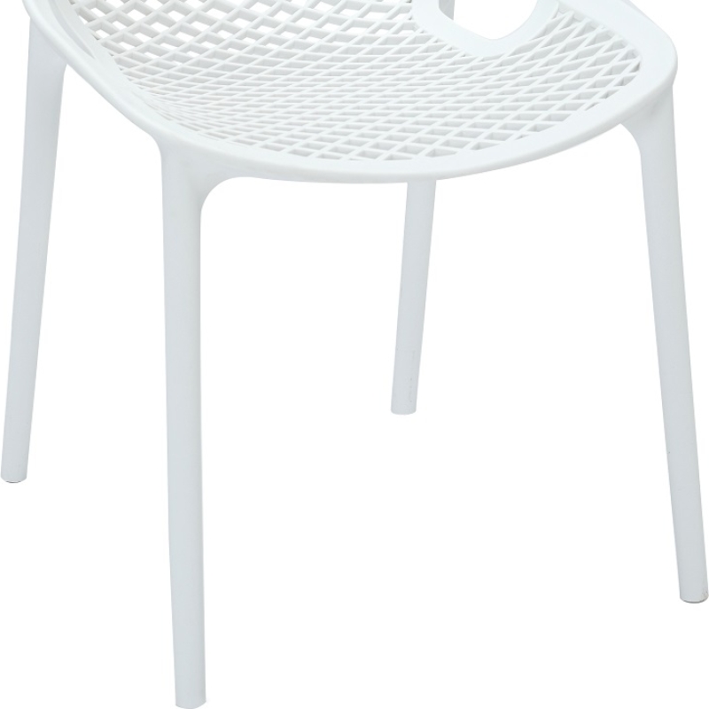 cast chair black or white