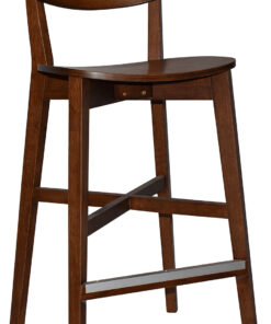 phoenix stool padded seat & back natural
