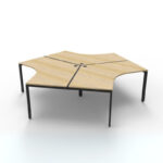 3 Person Workstation