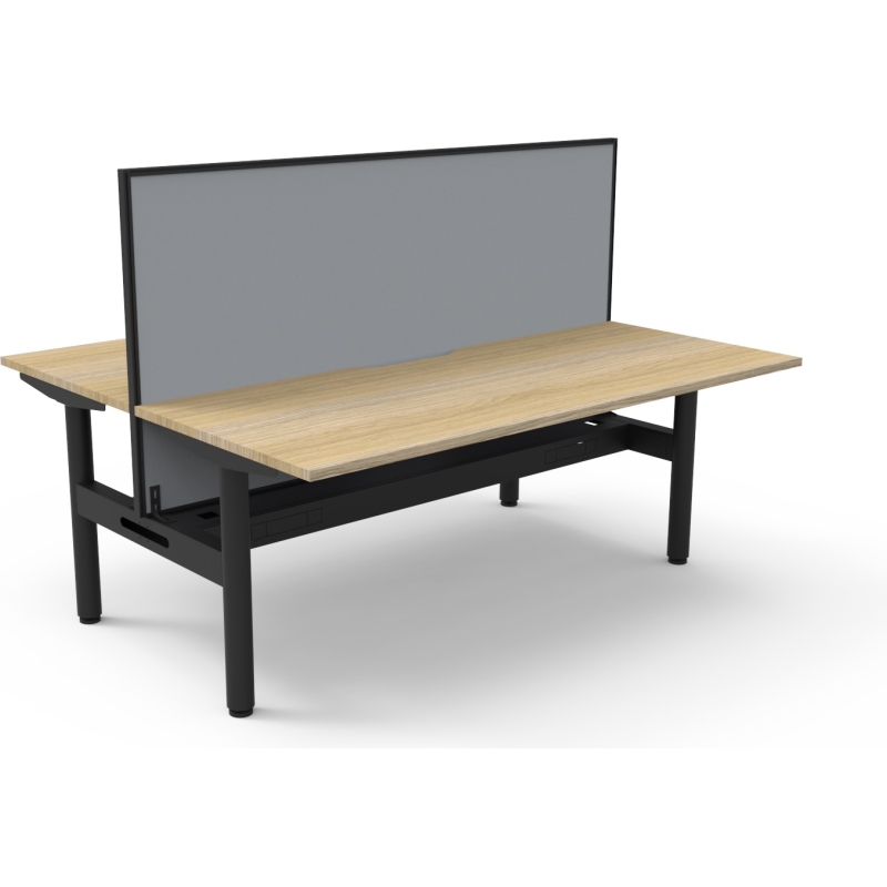 halo static back to back workstation