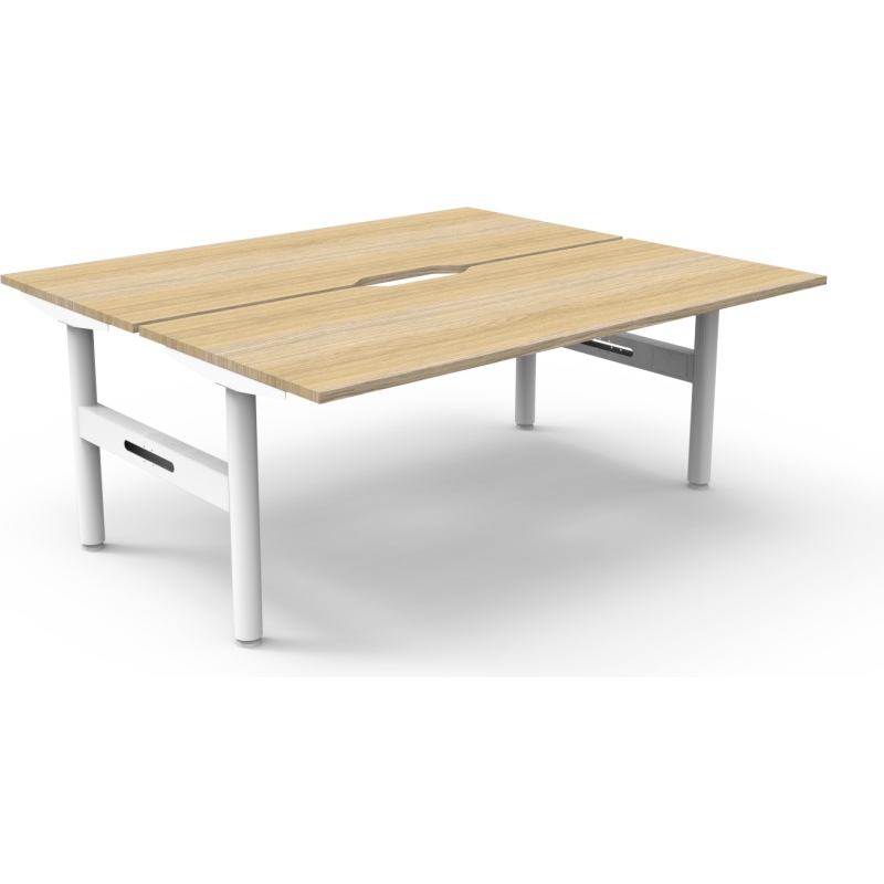 halo static back to back workstation