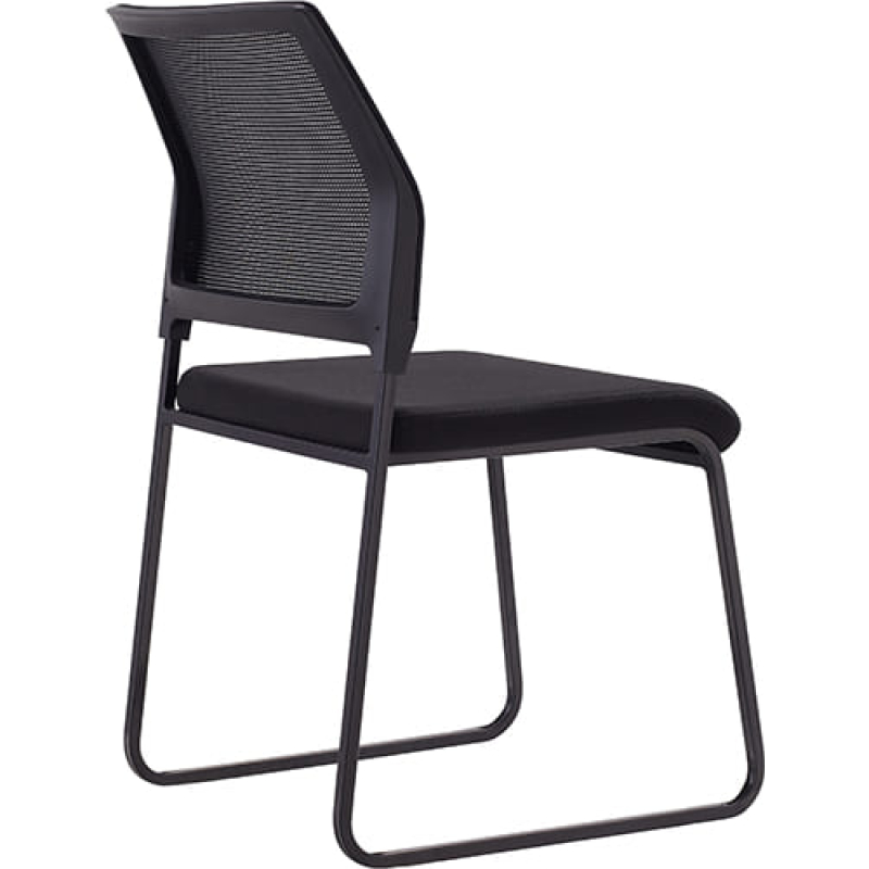 neo stacking mesh back visitor chair