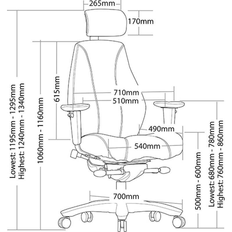 raptor heavy duty leather executive chair