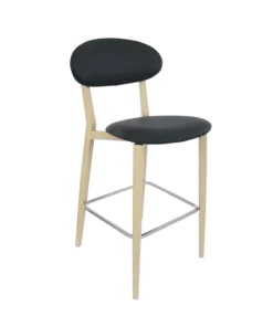 durafurn atlanta barstool narrow upholstered backrest