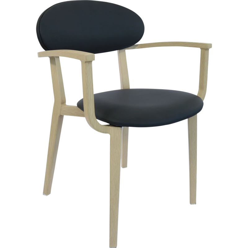 durafurn atlanta armchair narrow upholstered backrest