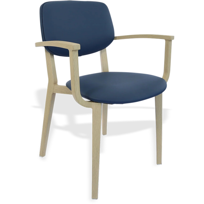 durafurn atlanta armchair large upholstered backrest