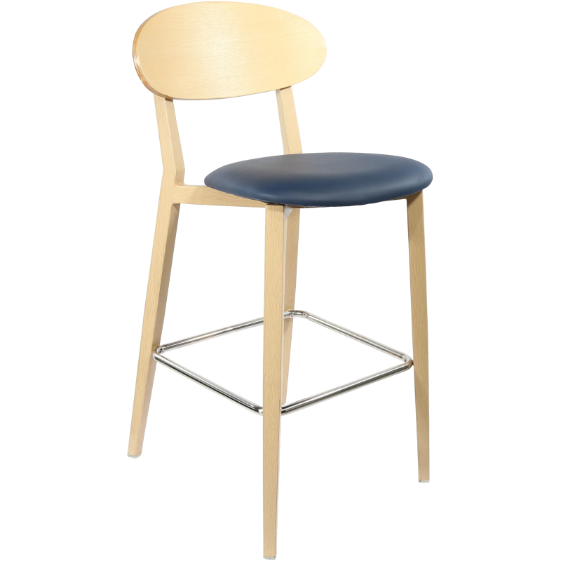 durafurn atlanta barstool narrow ply backrest