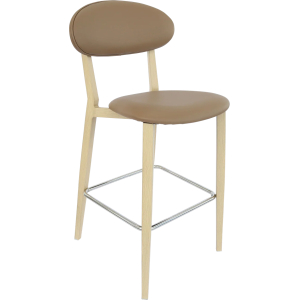 durafurn atlanta barstool narrow upholstered backrest