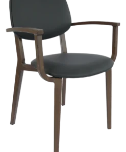 durafurn atlanta armchair large upholstered backrest