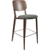 durafurn atlanta barstool large ply backrest