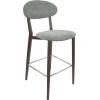 durafurn atlanta barstool narrow upholstered backrest