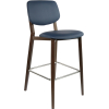 durafurn atlanta barstool large upholstered backrest