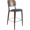 durafurn atlanta barstool large ply backrest