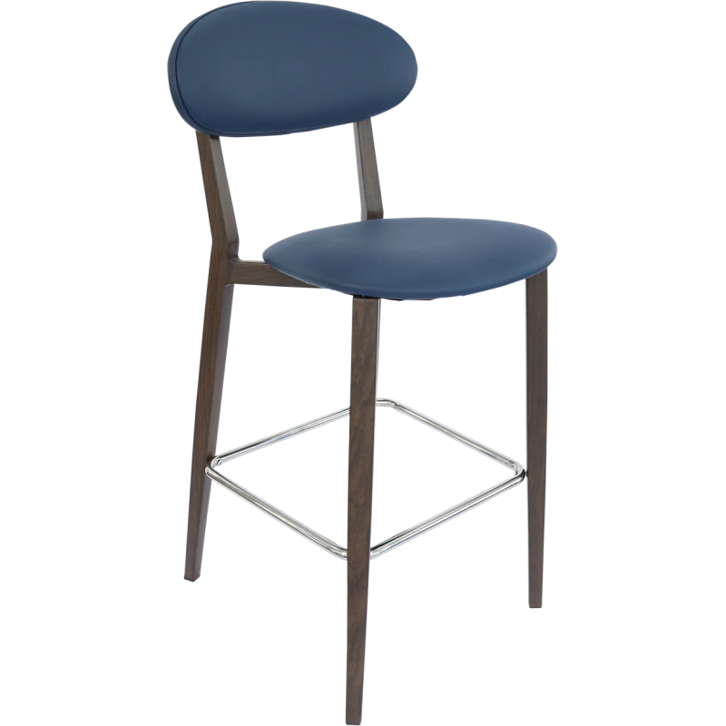 durafurn atlanta barstool narrow upholstered backrest