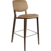 durafurn atlanta barstool large upholstered backrest