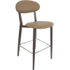 durafurn atlanta barstool narrow upholstered backrest