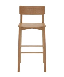 arlo high stool american oak