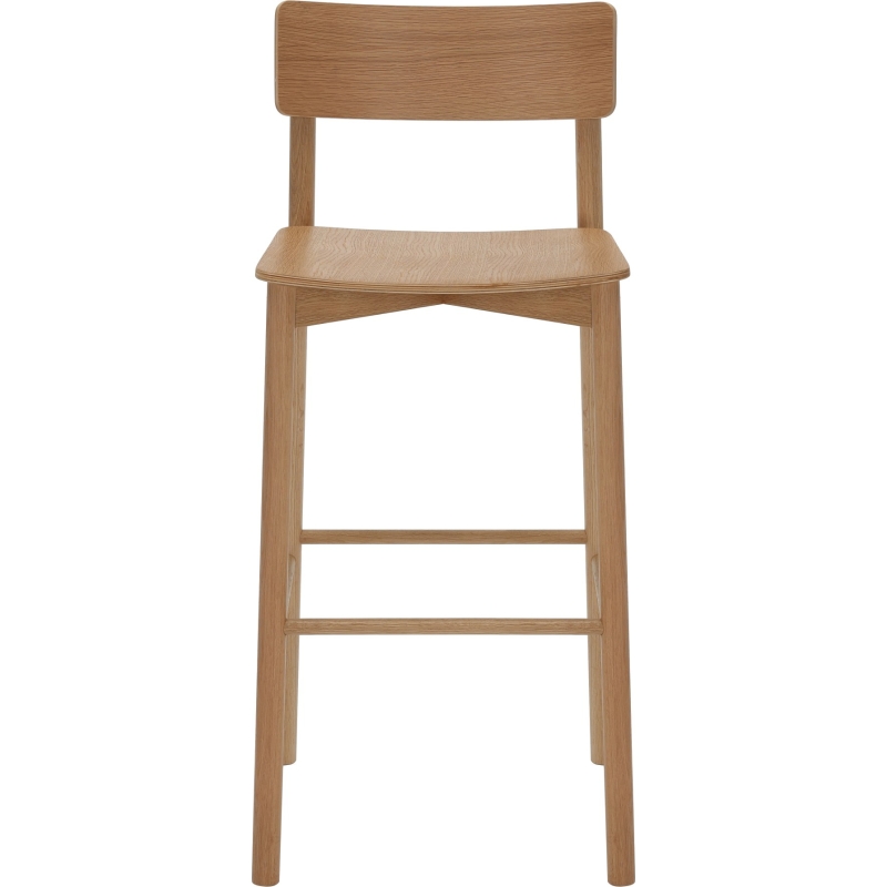 arlo high stool american oak