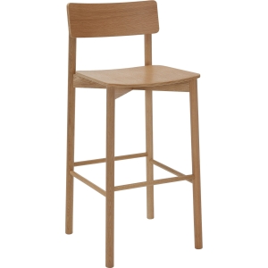 arlo high stool american oak