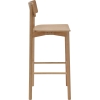 arlo high stool american oak