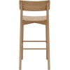 arlo high stool american oak