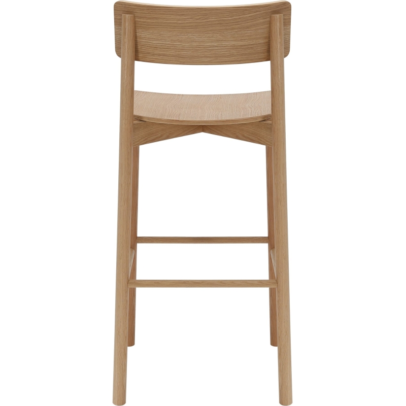 arlo high stool american oak