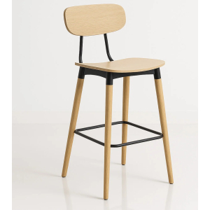 durafurn austin barstool ply seat