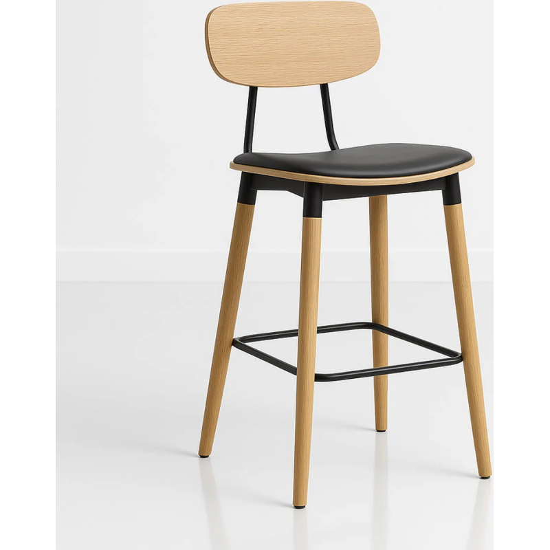 durafurn austin barstool vinyl seat